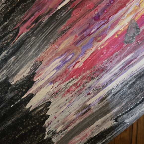 HANDCRAFTED Abstract Texure Painting HANDMADE Wall Art Decor HANDPAINTED Artwork - Picture 13 of 17